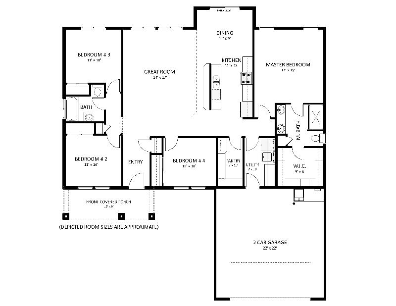 Shoshone Floorplan
